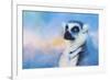 Colorful Expressions Lemur-Jai Johnson-Framed Giclee Print