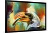 Colorful Expressions Toucan-Jai Johnson-Framed Giclee Print