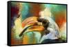 Colorful Expressions Toucan-Jai Johnson-Framed Stretched Canvas