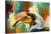 Colorful Expressions Toucan-Jai Johnson-Stretched Canvas