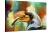 Colorful Expressions Toucan-Jai Johnson-Stretched Canvas