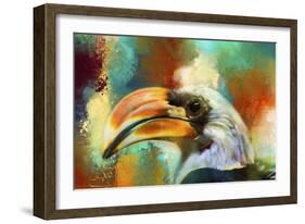 Colorful Expressions Toucan-Jai Johnson-Framed Giclee Print