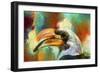 Colorful Expressions Toucan-Jai Johnson-Framed Giclee Print