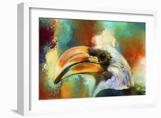 Colorful Expressions Toucan-Jai Johnson-Framed Giclee Print