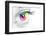 Colorful Eye-Arcoss-Framed Photographic Print