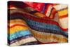 Colorful fabric detail.-Zandria Muench Beraldo-Stretched Canvas