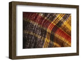 Colorful fabric detail.-Zandria Muench Beraldo-Framed Photographic Print