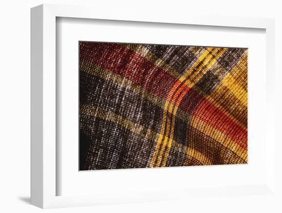 Colorful fabric detail.-Zandria Muench Beraldo-Framed Photographic Print