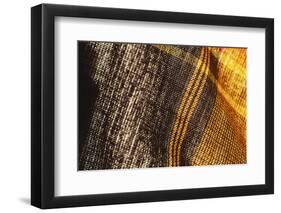 Colorful fabric detail.-Zandria Muench Beraldo-Framed Photographic Print