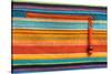 Colorful Fabric Texture With Zipper-Ultrapro-Stretched Canvas