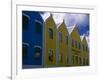 Colorful Facades, Oranjestad, Aruba-George Oze-Framed Photographic Print