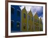 Colorful Facades, Oranjestad, Aruba-George Oze-Framed Photographic Print