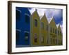 Colorful Facades, Oranjestad, Aruba-George Oze-Framed Photographic Print