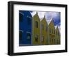 Colorful Facades, Oranjestad, Aruba-George Oze-Framed Photographic Print