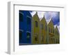 Colorful Facades, Oranjestad, Aruba-George Oze-Framed Photographic Print