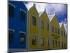 Colorful Facades, Oranjestad, Aruba-George Oze-Mounted Photographic Print