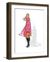 Colorful Fashion I-Anne Tavoletti-Framed Premium Giclee Print