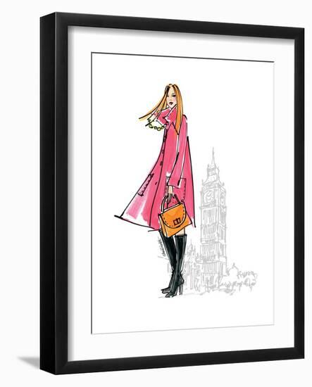 Colorful Fashion I-Anne Tavoletti-Framed Premium Giclee Print