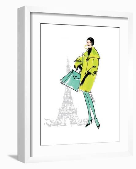 Colorful Fashion II-Anne Tavoletti-Framed Premium Giclee Print