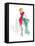 Colorful Fashion III-Anne Tavoletti-Framed Stretched Canvas