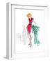 Colorful Fashion III-Anne Tavoletti-Framed Premium Giclee Print