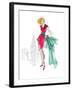 Colorful Fashion III-Anne Tavoletti-Framed Premium Giclee Print