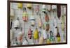 Colorful Fishing Floats, Block Island, Rhode Island, USA-Cindy Miller Hopkins-Framed Photographic Print