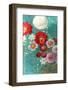 Colorful Floral Design-Alaya Gadeh-Framed Photographic Print