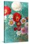 Colorful Floral Design-Alaya Gadeh-Stretched Canvas