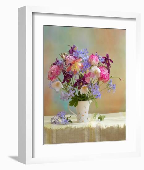 Colorful Flower Stilllife-null-Framed Art Print