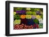 Colorful Flowers in a Florist's. Gardening, Spring, Nature Background-Michal Bednarek-Framed Photographic Print