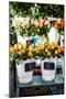 Colorful Flowers in A Flower Shop on A Market-Curioso Travel Photography-Mounted Photographic Print