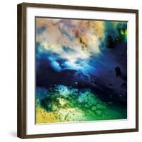 Colorful Flowing Abstract, c.2008-Pier Mahieu-Framed Premium Giclee Print