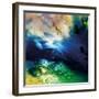 Colorful Flowing Abstract, c.2008-Pier Mahieu-Framed Premium Giclee Print