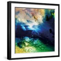 Colorful Flowing Abstract, c.2008-Pier Mahieu-Framed Premium Giclee Print