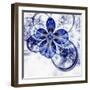 Colorful Fractal Flower Pattern-fbatista72-Framed Art Print