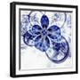 Colorful Fractal Flower Pattern-fbatista72-Framed Art Print