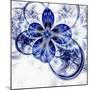 Colorful Fractal Flower Pattern-fbatista72-Mounted Art Print