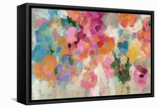 Colorful Garden I Crop-Silvia Vassileva-Framed Stretched Canvas