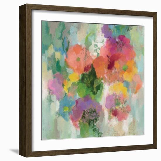 Colorful Garden II-Silvia Vassileva-Framed Art Print