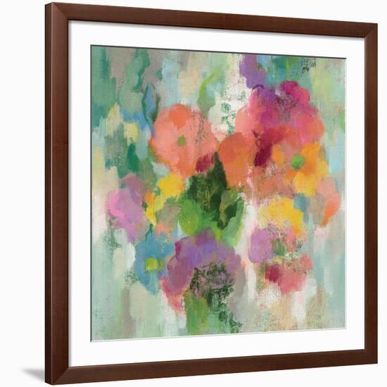 Colorful Garden II-Silvia Vassileva-Framed Art Print