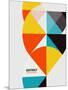 Colorful Geometrical Modern Art Minimal Template-antishock-Mounted Art Print
