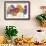 Colorful Gerbera Daisies-Carol Rowan-Framed Premium Giclee Print displayed on a wall