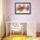 Colorful Gerbera Daisies-Carol Rowan-Framed Premium Giclee Print displayed on a wall