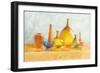 Colorful Glass Vessels v2-Danhui Nai-Framed Art Print