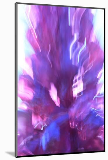 Colorful glass with blurred motion effect.-Stuart Westmorland-Mounted Photographic Print