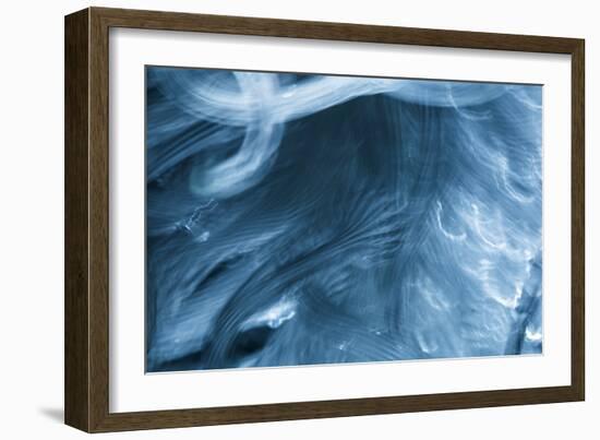 Colorful glass with blurred motion effect.-Stuart Westmorland-Framed Photographic Print