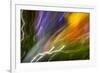 Colorful glass with blurred motion effect.-Stuart Westmorland-Framed Premium Photographic Print