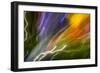 Colorful glass with blurred motion effect.-Stuart Westmorland-Framed Photographic Print