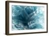 Colorful glass with blurred motion effect.-Stuart Westmorland-Framed Photographic Print